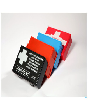 Pharmadin boite secours 26x17x8cm orange