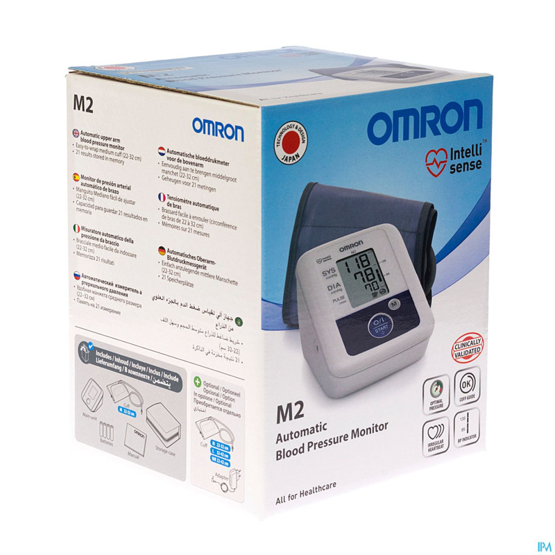 Omron tensiometre bras m2 hem7119e brassard m