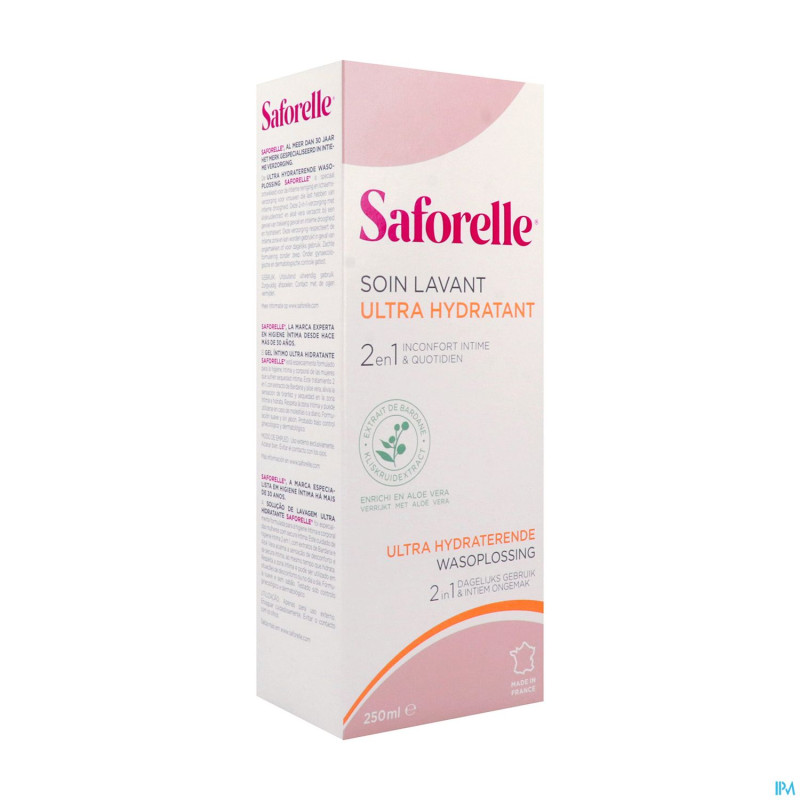 Saforelle soin lavant ultra hydra 250ml