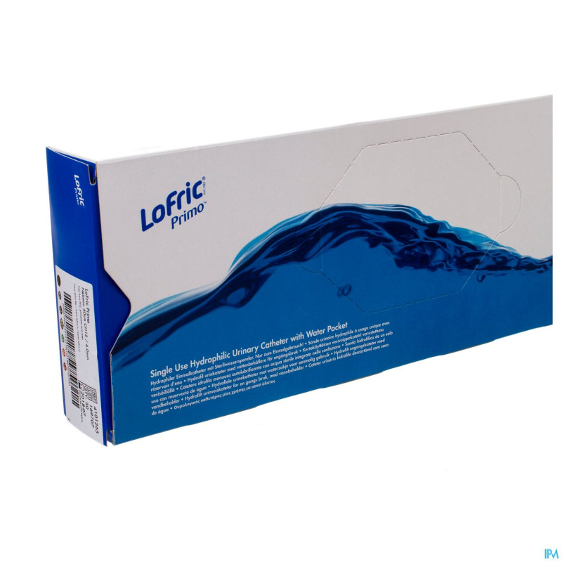 Lofric primo nelat.pobe+eau ster 18ml ch12 40cm 30