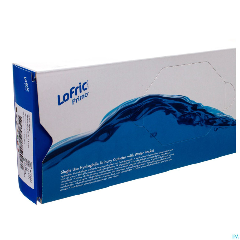 Lofric primo nelat.pobe+eau ster 18ml ch16 40cm 30
