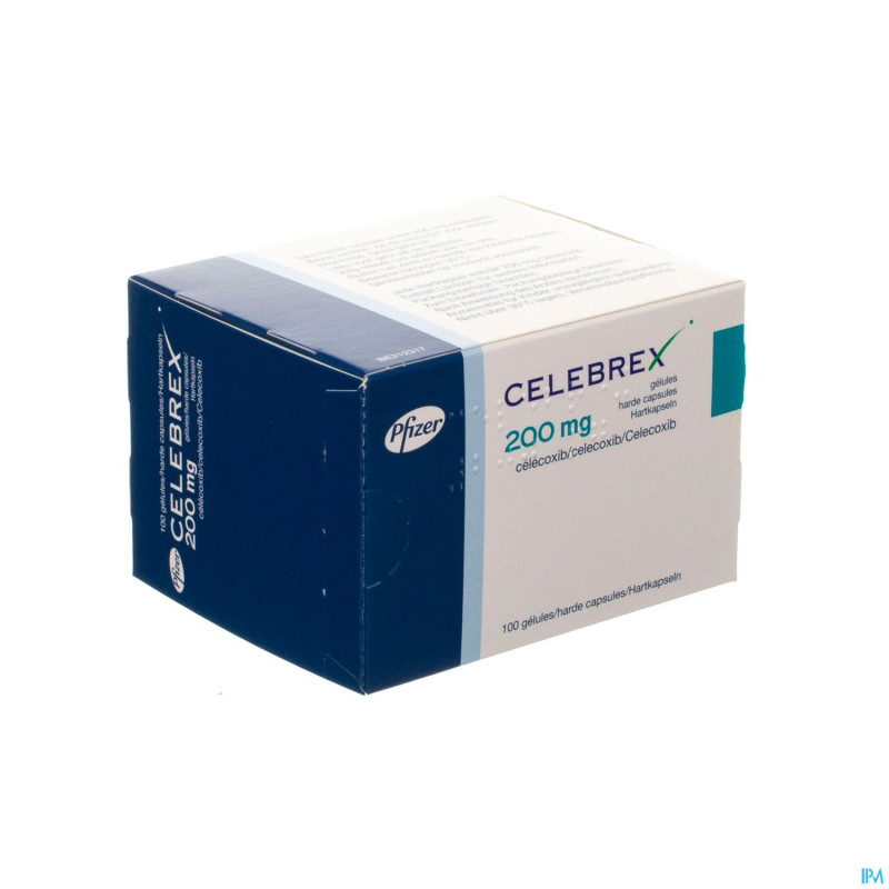Celebrex 200mg caps 100