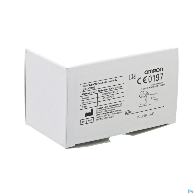 Omron set nebulisation vvt+embout bucc. pr c801kd