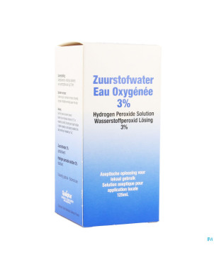 Eau oxygene 3% qualiphar    125ml