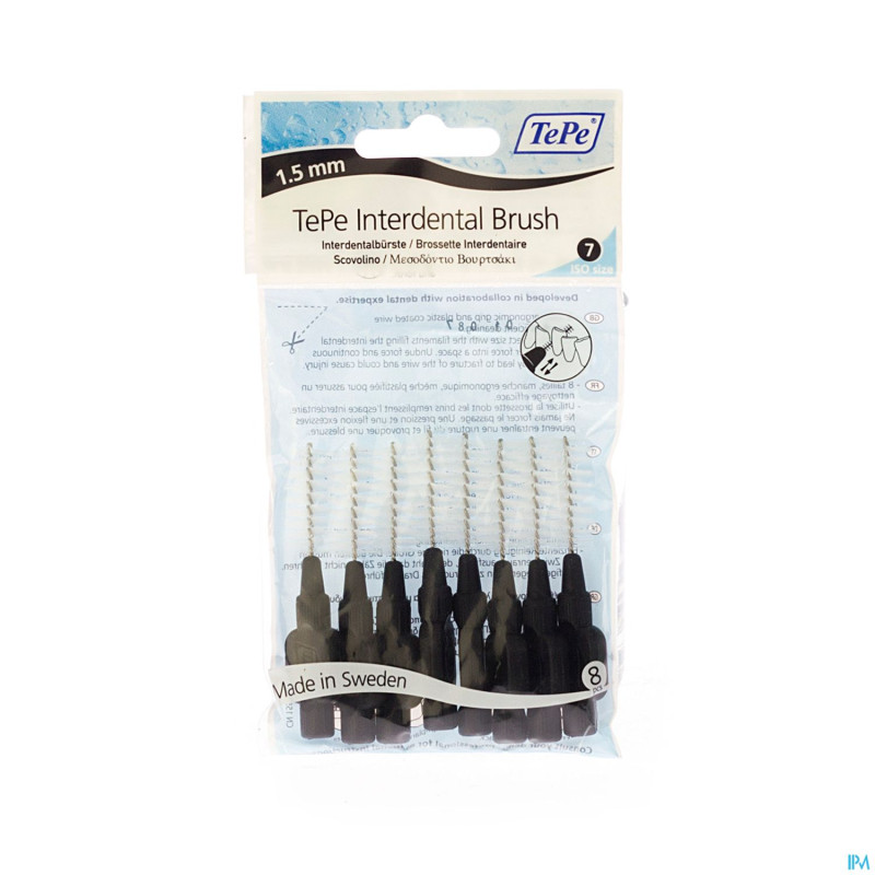 Tepe interdental brush cyl.1,5mm black