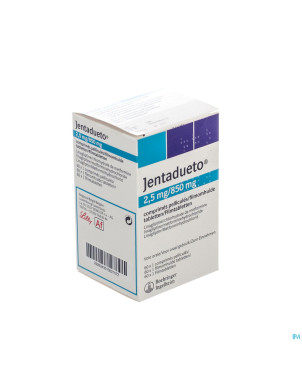 Jentadueto 2,5 mg/ 850 mg comp pell 60