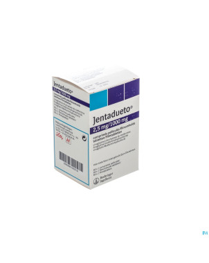 Jentadueto 2,5 mg/1000 mg comp pell 60