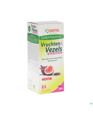 Ortis fruits & fibres sirop 250ml