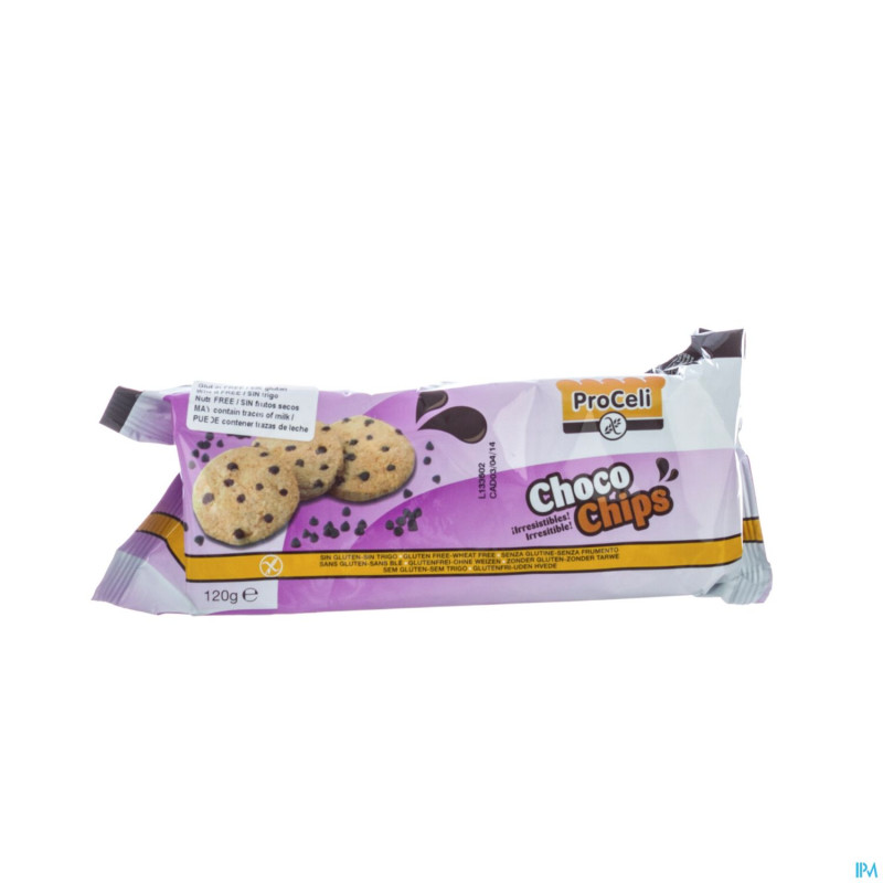 Proceli choco chips cookies    120g 4235
