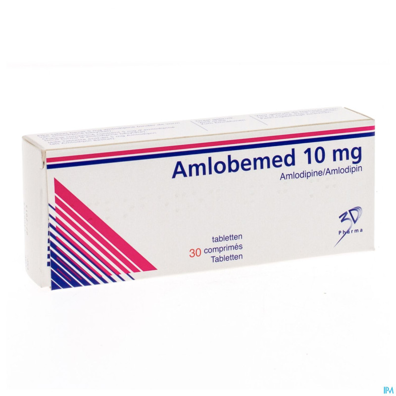 Amlobemed 3 ddd 10 mg tabl  30
