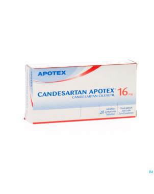Candesartan apotex tabl 28 x 16 mg