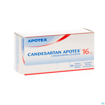Candesartan apotex tabl 98 x 16 mg