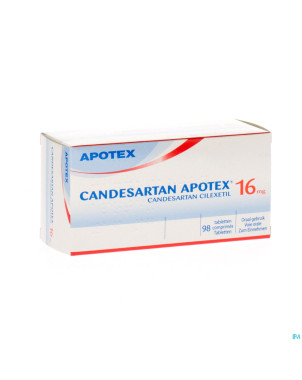 Candesartan apotex tabl 98 x 16 mg