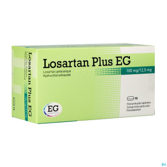 Losartan plus eg 100 mg/12,5 mg comp pell 98