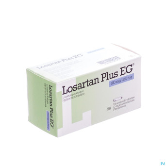 Losartan plus eg 100 mg/12,5 mg comp pell 98