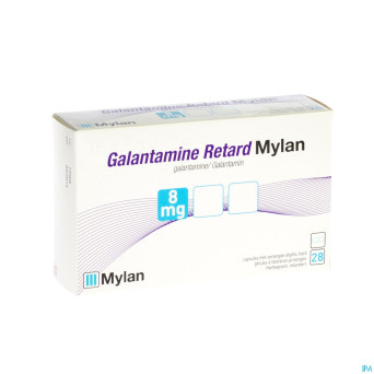 Galantamine retard mylan  8 mg caps retard 28