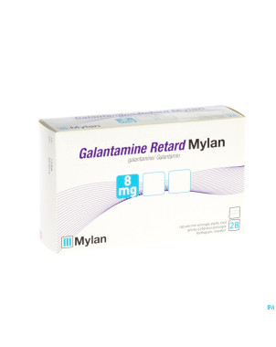 Galantamine retard mylan  8 mg caps retard 28