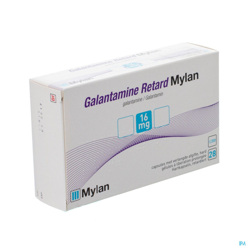 Galantamine retard mylan 16 mg caps retard 28