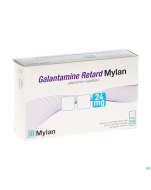 Galantamine retard mylan 24 mg caps retard 28