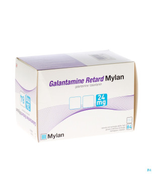 Galantamine retard mylan 24 mg caps retard 84