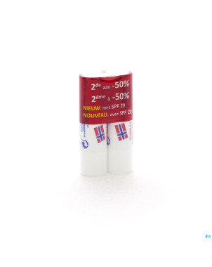 Neutrogena stick levres f.norv. ip20 duo 2x4,8g