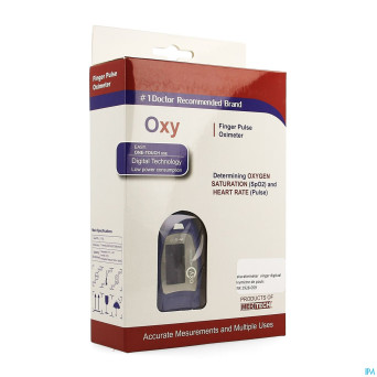 Oxymetre de pouls doigt dig. covarmed  cfr 4220182
