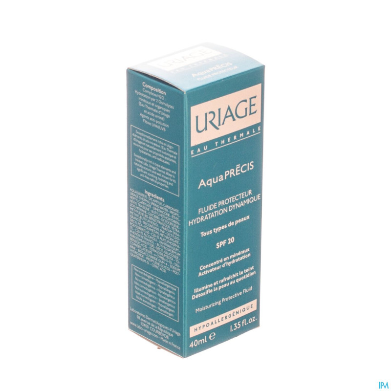 Uriage aquaprecis fluide prot.ip20 hydra  tbe 40ml