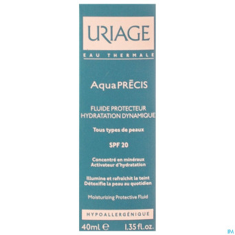Uriage aquaprecis fluide prot.ip20 hydra  tbe 40ml