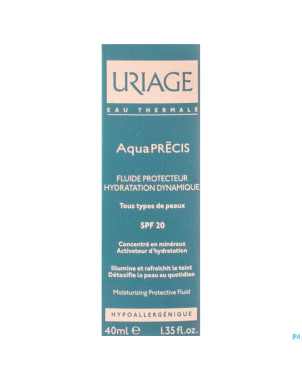 Uriage aquaprecis fluide prot.ip20 hydra  tbe 40ml