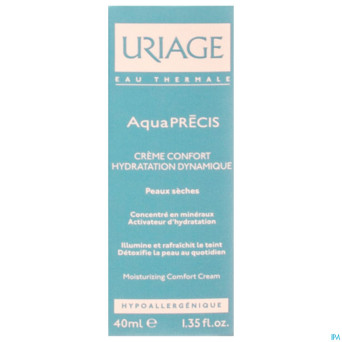 Uriage aquaprecis creme confort hydra dyn.tbe 40ml