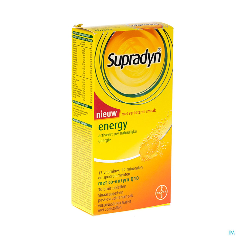 Supradyn energy co q10 comp efferv. 30