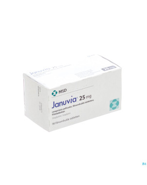 Januvia  25 mg comp pell 98 x  25 mg