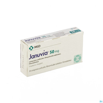 Januvia  50 mg comp pell 28 x  50 mg
