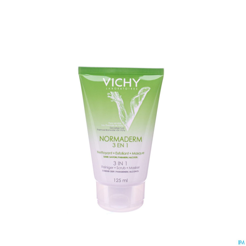 Vichy normaderm nettoyage 3en1 125ml
