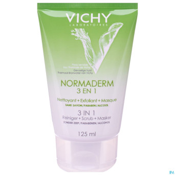 Vichy normaderm nettoyage 3en1 125ml
