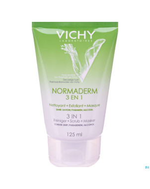 Vichy normaderm nettoyage 3en1 125ml
