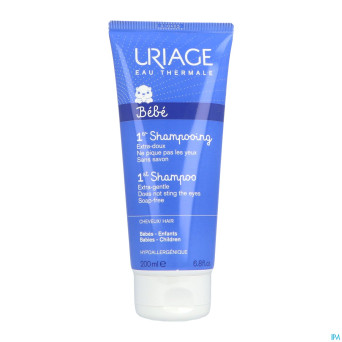 Uriage 1er shampooing extra doux s/savon tbe 200ml