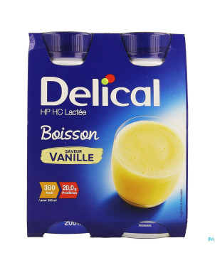 Delical boisson lactee hp-hc van4x200ml cfr4278628