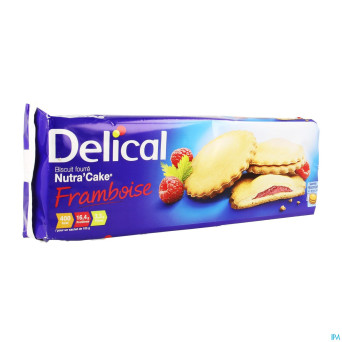 Delical nutra cake framboise sach 3x(3x35g)
