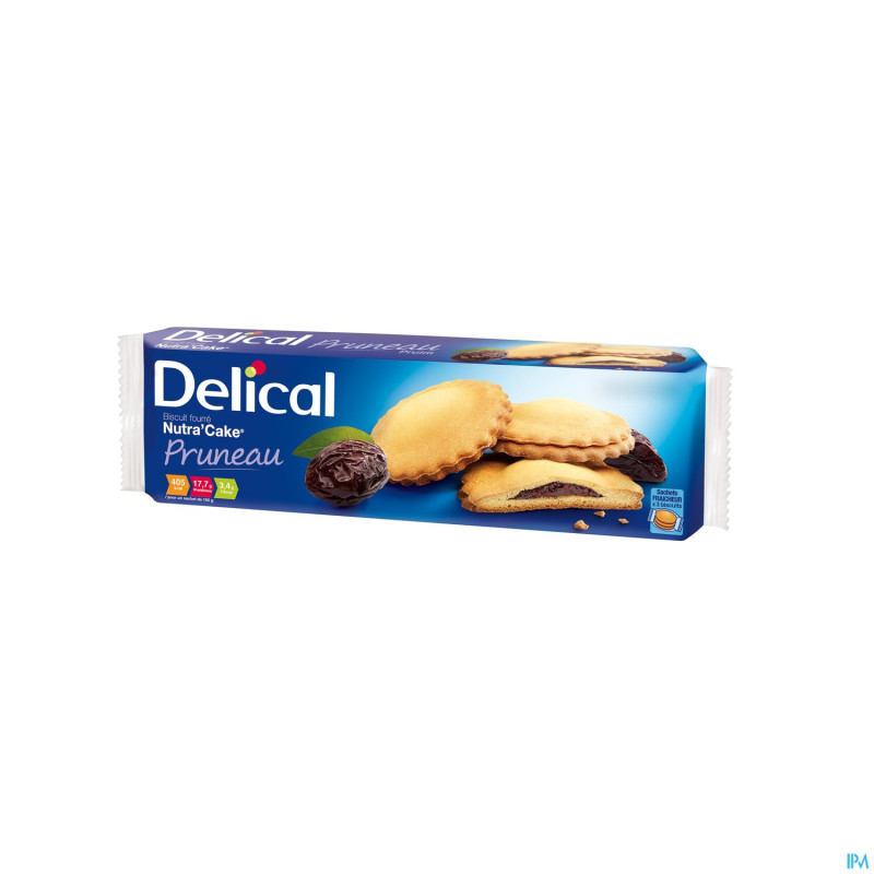 Delical nutra cake pruneau sach 3x(3x35g)