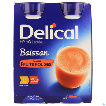 Delical boisson lact.hp-hc fr.r.4x200ml cfr4278651