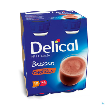 Delical boisson lactee hp-hc ch.4x200ml cfr4278636