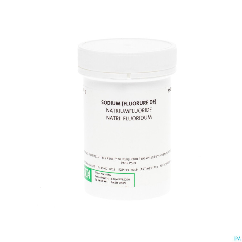 Na fluoride ph.eur pdr    25g aca