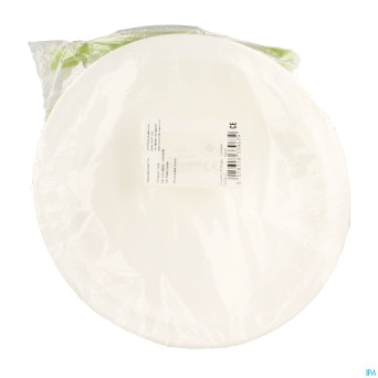 Assiette asymetriq. bord sureleve 23cm blanc advys