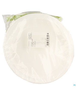 Assiette asymetriq. bord sureleve 23cm blanc advys