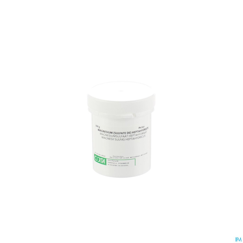 Magnesium sulfate 7h2o    100g certa
