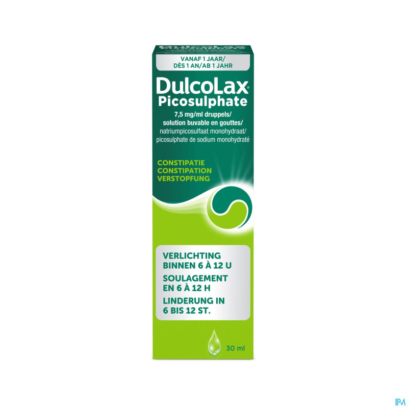 Dulcolax picosulphate sol buv en gouttes 30 ml