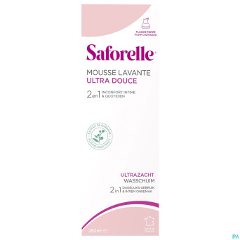 Saforelle mousse lavante ultradouce 250ml