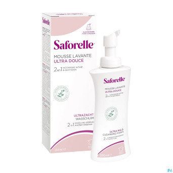 Saforelle mousse lavante ultradouce 250ml