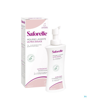 Saforelle mousse lavante ultradouce 250ml